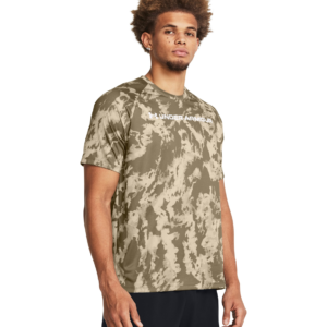 Men's UA Tech ABC Camo Short Sleeve