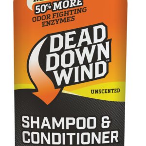 Dead Down Wind 121218 Shampoo/Body Wash  Odor Eliminator Unscented Scent 12 oz Bottle