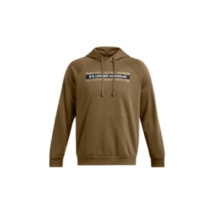 Men's UA Rival Fleece Camo Chest Stripe Hoodie