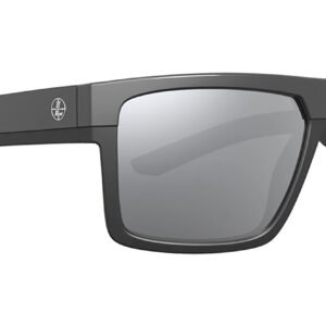 Leupold 179102 Performance Wear Becnara Shadow Gray Flash Lens Polycarbonate Matte Black/Gloss Black Frame