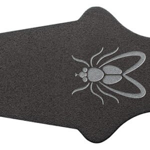 Cold Steel CS80STMA Black Fly Thrower Fixed Plain Black 1055 Carbon Steel Blade/Handle