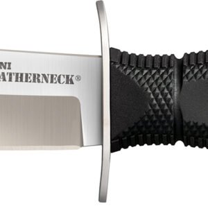 Cold Steel CS39LSAB Leatherneck  Mini 3.50" Fixed Clip Point Plain 8Cr13MoV SS Blade/3.25" Black Contoured Kray-Ex Handle Includes Sheath