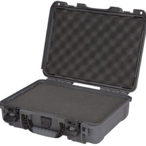 Nanuk 9101007 910  Waterproof Graphite Resin w/ Foam Padding&Airline Approved