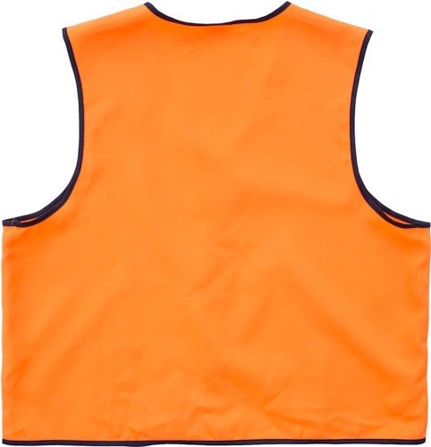 ALLEN DELUXE HUNTING VEST - ORANGE LARGE 2 FRONT POCKETS - Image 2