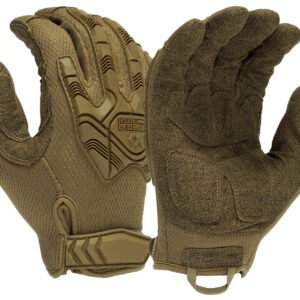 Pyramex VGTG40TM Impact Operator Heavy-Duty Brown Synthetic Leather Medium Hook & Loop