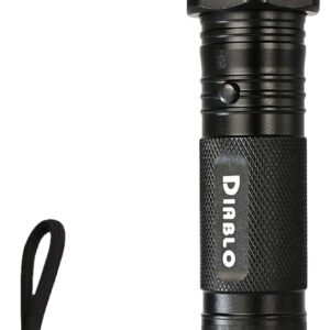 SKYLINE USA INC TLSGGDD Stun Gun Diablo Black Aluminum Features Flashlight