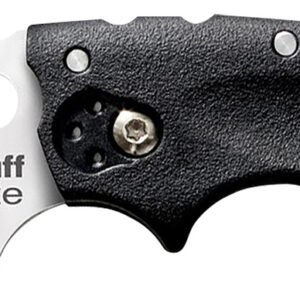 Cold Steel CS20LTZ Tuff Lite  2.50" Folding Sheepsfoot Plain AUS-8A SS Blade, 3.50" Black Textured Griv-Ex Handle