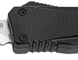 Boker 06EX245 Falcon 2.0 Pocket 3.35" Plain D2 Steel Blade Black Aluminum Handle