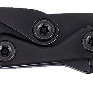 CRKT 4050K Provoke EDC EDC 2.47" Folding Black Oxide Plain Satin D2 Steel Blade, Black Aluminum Handle