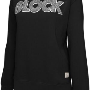 Glock AP96259 Crewneck Raglan Fleece Black Cotton/Polyester Long Sleeve 2XL