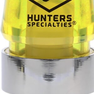 Hunters Specialties HS-WF-SRGC E-Z-E Plucker Short Reed Goose Call Black/Yellow Polycarbonate