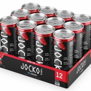 Jocko Fuel 29777 Nitro Pop Energy Drinks 12oz 12Pack