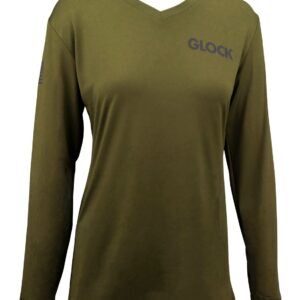 GLK AP96429 LADIES PERFORMANCE SHIRT GRN XL