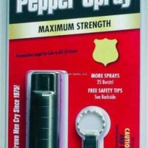 SABRE RED PEPPER W/UV DYE BLACK CASE NY COMPLIANT