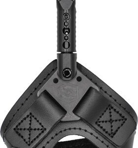 SCOTT RELEASE ASPEN SINGLE JAW - BLACK LEATHER BUCKLE STRAP
