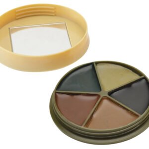 HME CMOFP5 Camo Face Paint Kit Black/Brown/Green/Sand/Light Green