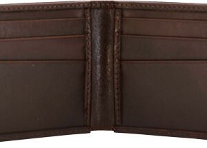CAMELEON S&W MEN'S FRONT POCKT - BI-FOLD WALLET BROWN