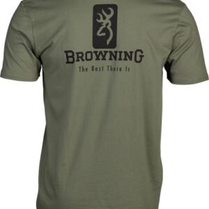 BROWNING SS T-SHIRT EMBLEM - MILITARY GREEN XLARGE