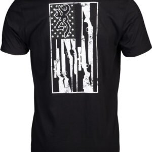 BROWNING SS T-SHIRT BROWNING - LEGACY FLAG BLACK XLARGE