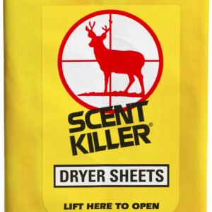 Wildlife Research 580 Scent Killer Odor Eliminator Autumn Scent Dryer Sheet 12