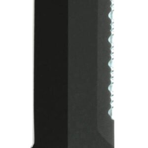 Ka-Bar 2217 Big Brother  9.38" Fixed Clip Point Part Serrated Black 1095 Cro-Van Blade, Brown Leather Handle, Includes Sheath