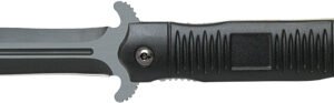 ABKT BLACK STILETTO ASSISTED - OPENER 3.5" BLADE W/BREAKER