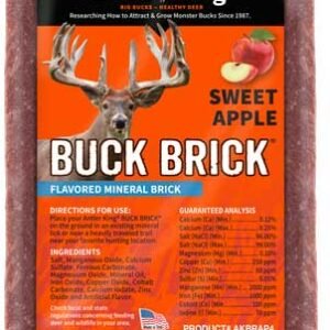 ANTLER KING SWEET APPLE BUCK - BRICK MINERAL 4#