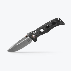 Mini Adamas | Marbled Carbon Fiber | Drop-point