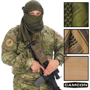 Shemagh Sand and Black