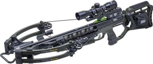 TENPOINT XBOW TITAN X ACUDRAW - DECOCK 400FPS PRO-VIEW MOSS