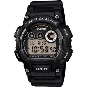 Classic Digital Watch w/ Vibration Alarm & Super Bright Backlight