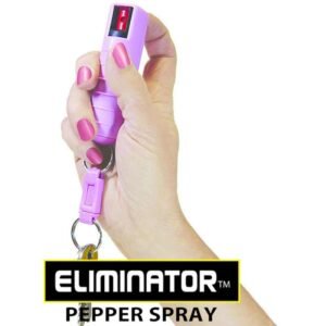 Pepper Spray with Quick Release Key 1.5 Ounce Pink