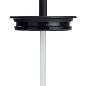 Press-In Straw Lid - Black
