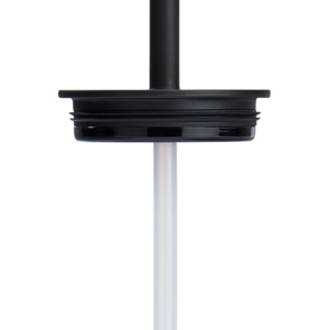 Press-In Straw Lid - Black