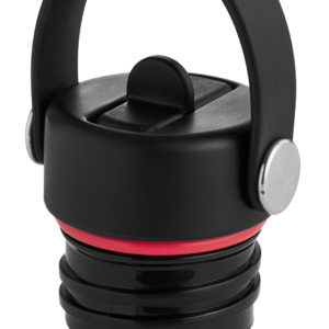 Standard Mouth Flex Straw Cap - Black