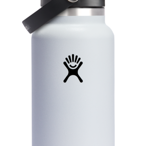 Wide Mouth Insulated Water Bottle w/ Flex Straw Cap