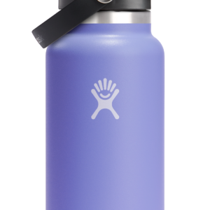 Wide Mouth Insulated Water Bottle w/ Flex Straw Cap