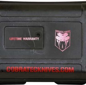 COBRATEC LARGE CTK1 OTF SAND - DISTRESSED CRKTE 3.75" TANTO