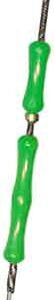 AMS BOWFISHING FINGER TABS - STRING THINGS GREEN