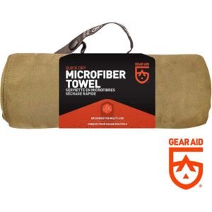 Tactical Ultra Compact Microfiber Towel Large Coyote