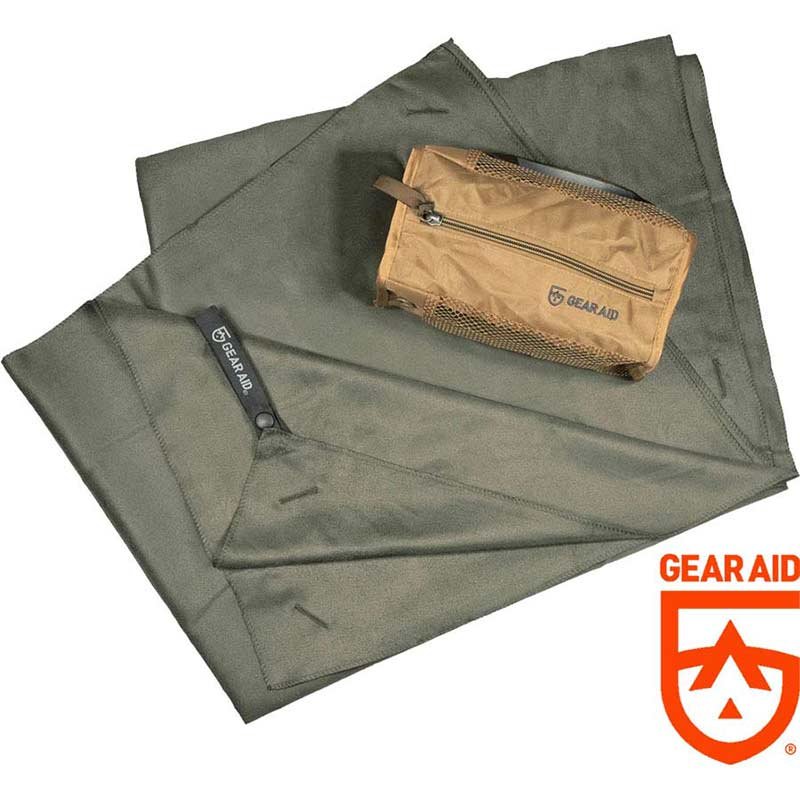 Tactical Ultra Compact Microfiber Towel Extra Large Olive Drab