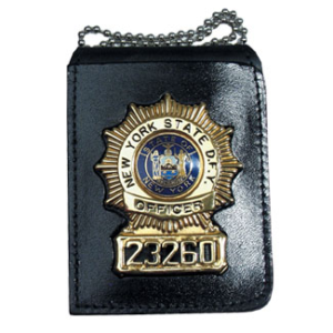 Recessed Badge Holder w/ Chain