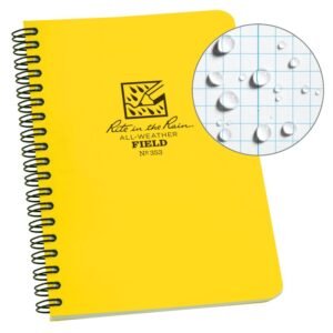 Polydura Side Spiral Field Notebook - 4.875 x 8.125