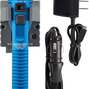 STREAMLIGHT STINGER 2020 LED - W/120V AC/12V DC CHARGER BLUE