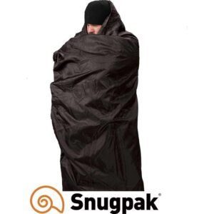 Jungle Blanket Black Standard