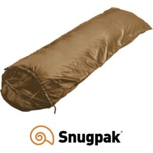 Jungle Bag Sleeping Bag Coyote with Right Zipper 35 to 45 Degrees F