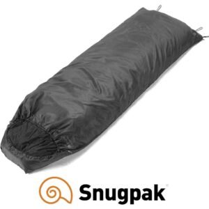 Jungle Bag Sleeping Bag Black with Right Zipper 35 to 45 Degrees