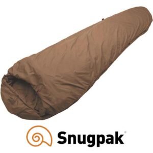 Softie Elite 3 Sleeping Bag Coyote with Right Zipper 14 to 23 Degrees