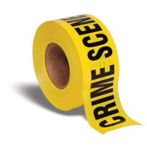 Barricade Tape YLW Crime