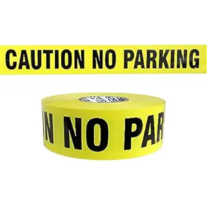 Barricade Tape YLW No Parking